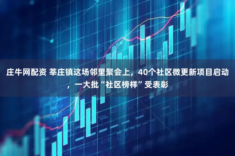 庄牛网配资 莘庄镇这场邻里聚会上，40个社区微更新项目启动，一大批“社区榜样”受表彰
